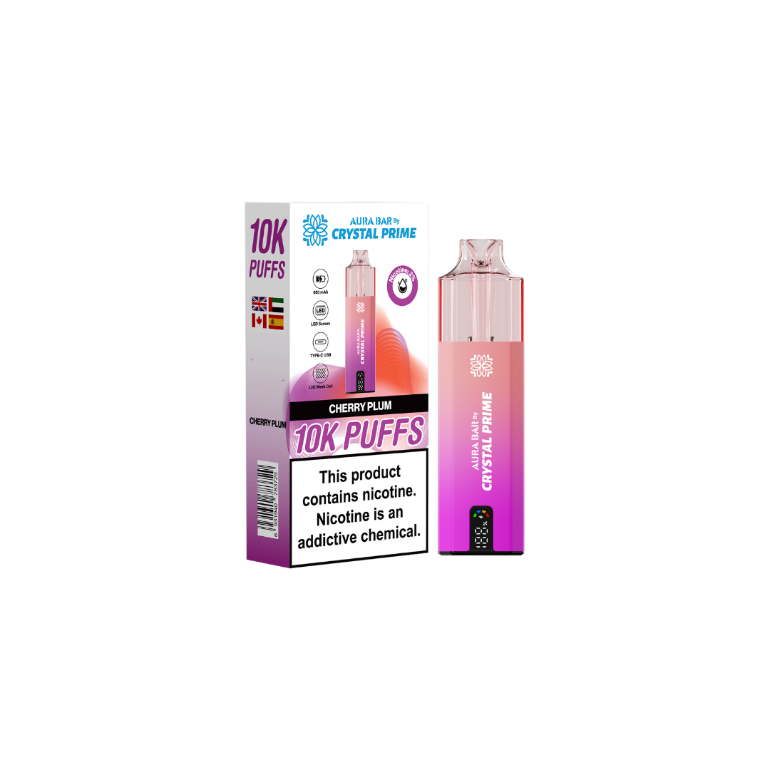 Crystal Prime 10k Puffs Box of 5 Disposable Vape