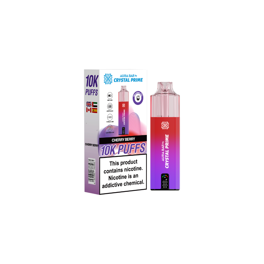 Crystal Prime 10k Puffs Box of 5 Disposable Vape