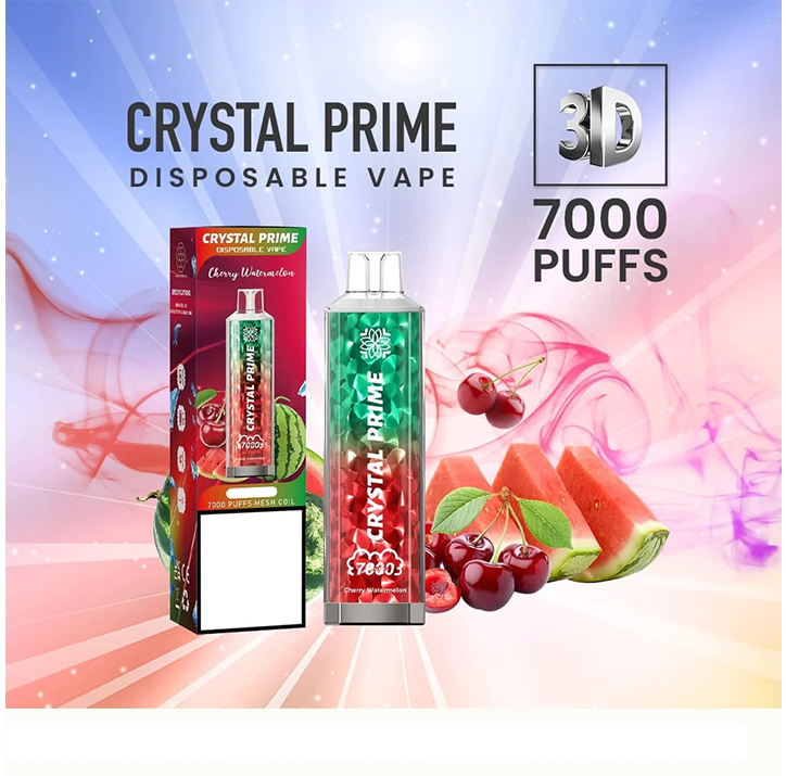 Crystal Prime 7000 Puffs Disposable Vape Box Of 10