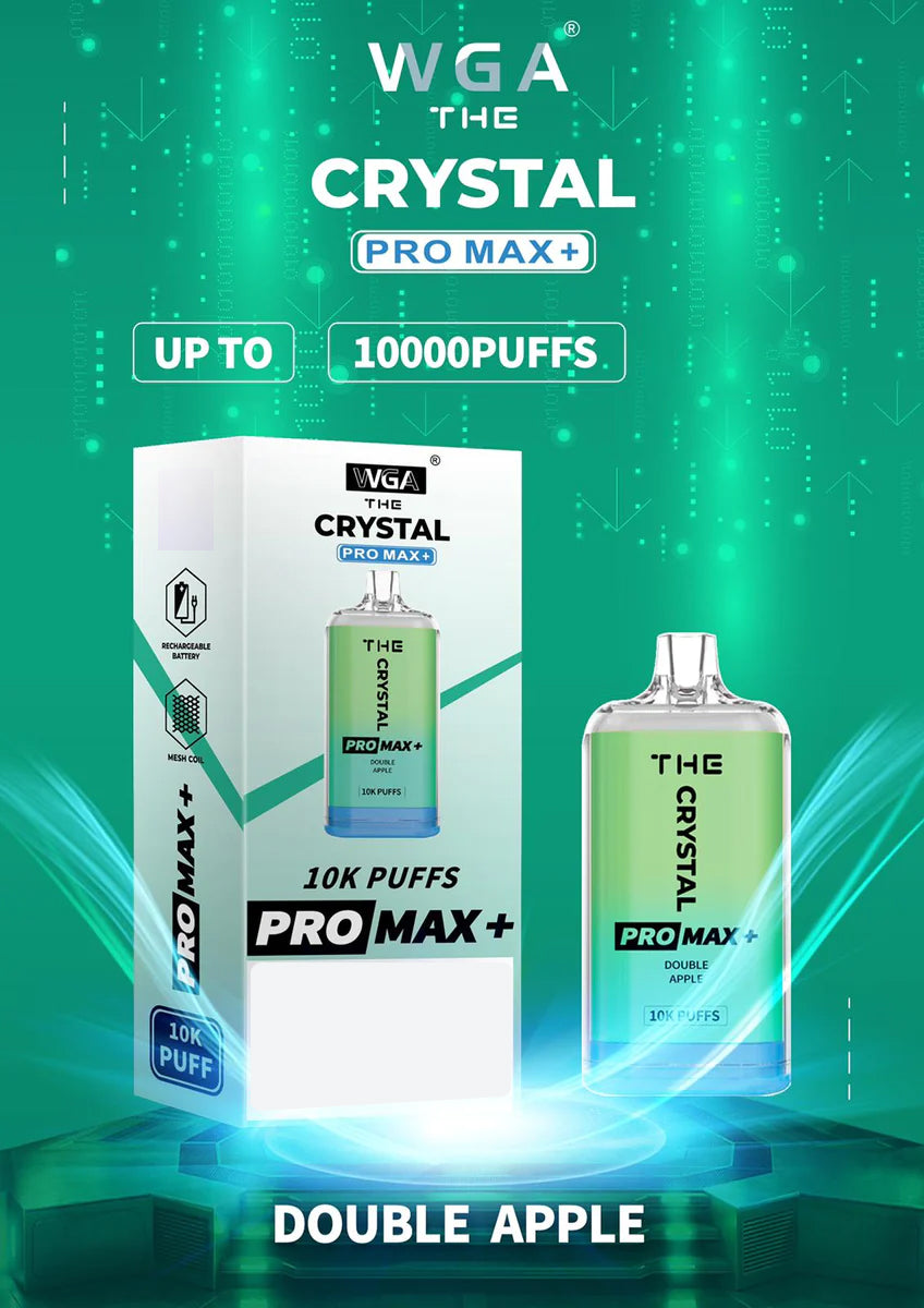 The Crystal Pro Max + 10000 Puffs Disposable Vape (Box Of 10)