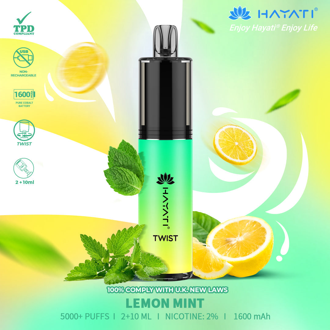 Hayati Twist 5000 Puffs Disposable Vape Pod Kit