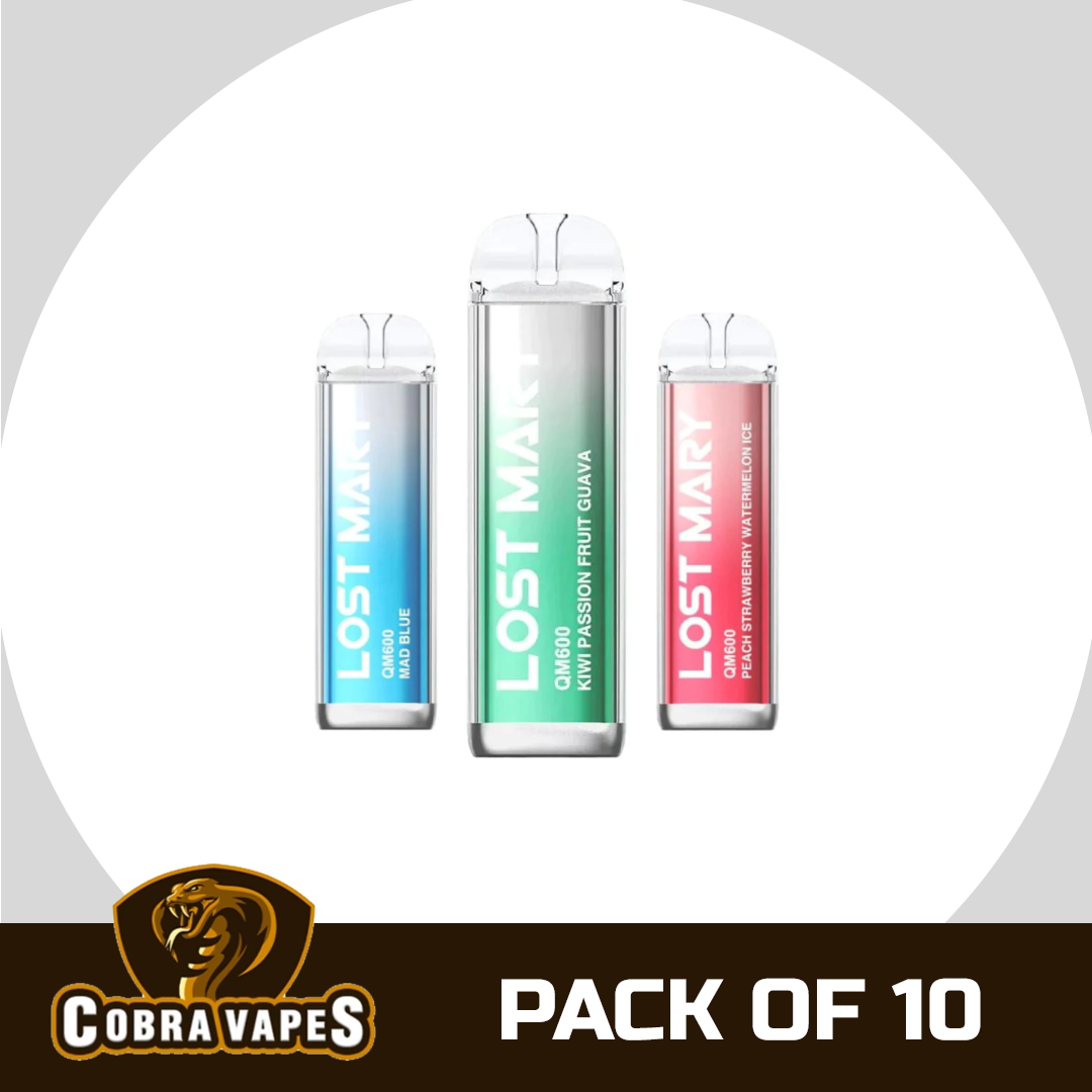 Lost Mary QM600 Disposable Vape (Pack of 10)