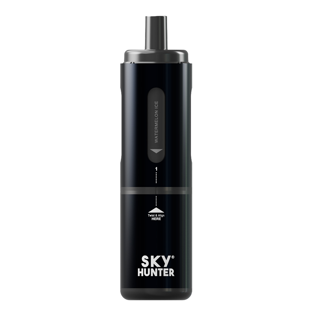 4 in 1 Sky Hunter 2600 Puffs Disposable Vape Pod Kit (Pack of 5)