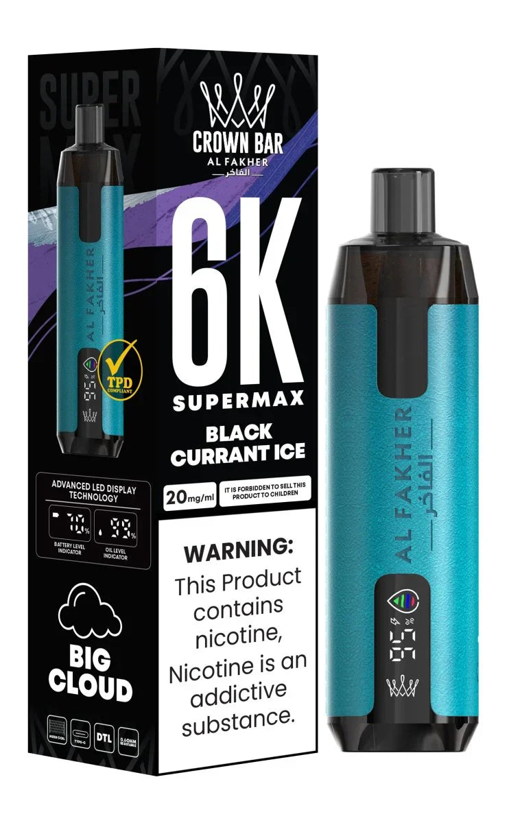 Al Fakher Supermax 6000 Puffs Disposable Vape