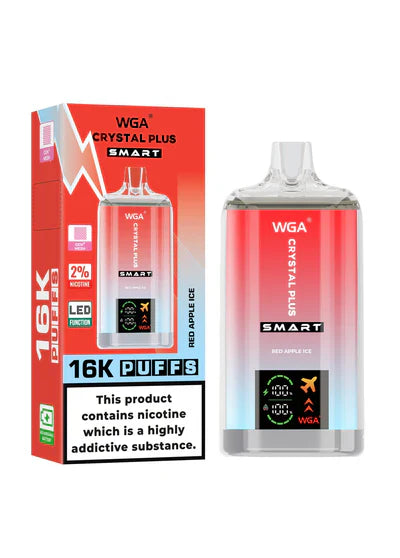 WGA Crystal Plus Smart 16000+ Puffs Disposable Vape