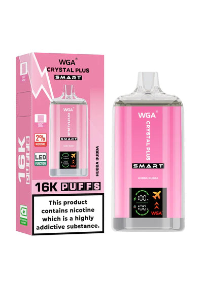 WGA Crystal Plus Smart 16000+ Puffs Disposable Vape