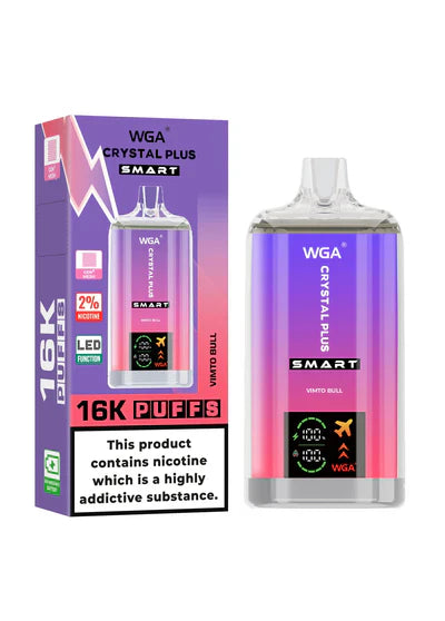 WGA Crystal Plus Smart 16000+ Puffs Disposable Vape