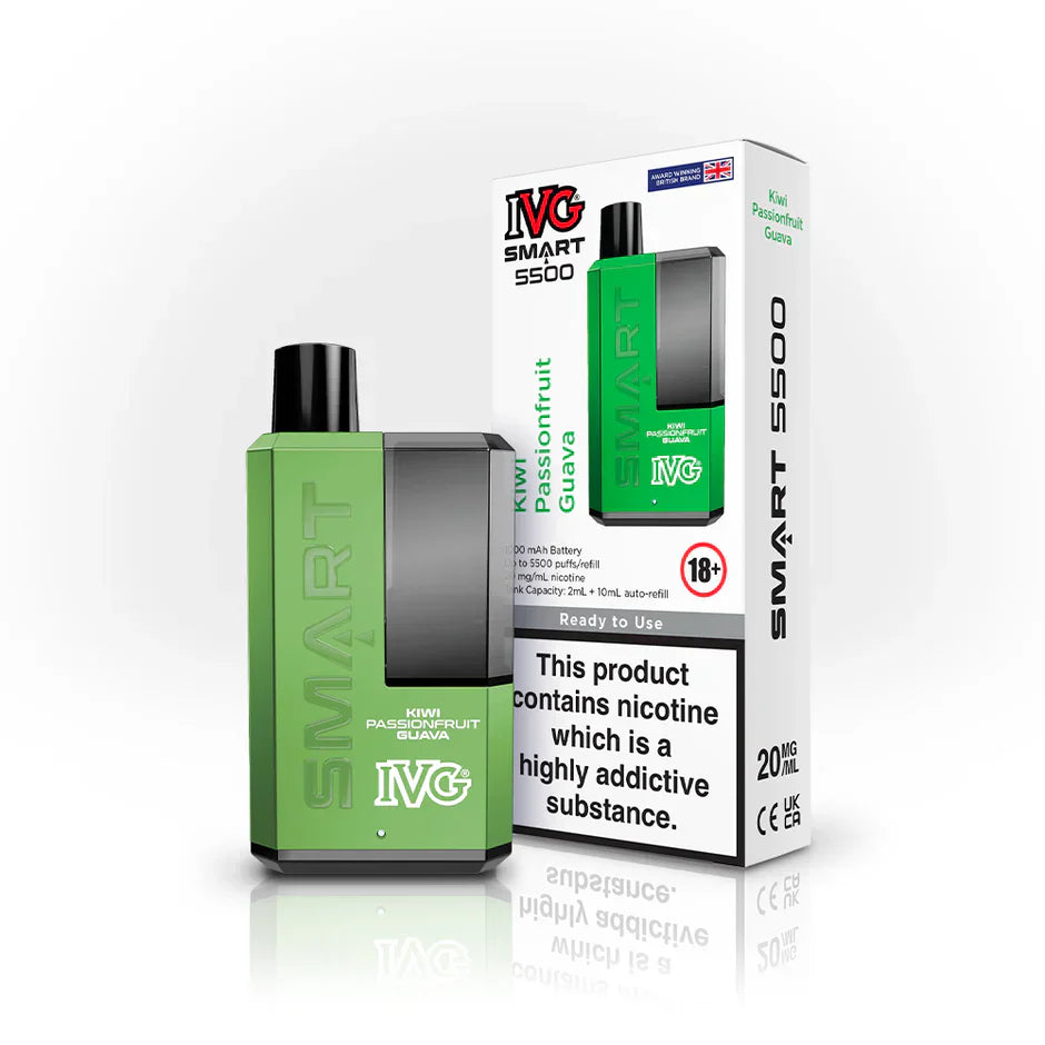 IVG Smart 5500 Disposable Vape (Box of 5)