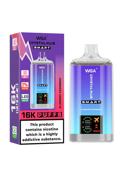 WGA Crystal Plus Smart 16000+ Puffs Disposable Vape