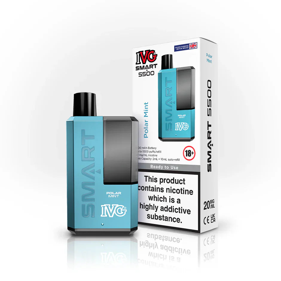 IVG Smart 5500 Disposable Vape (Box of 5)