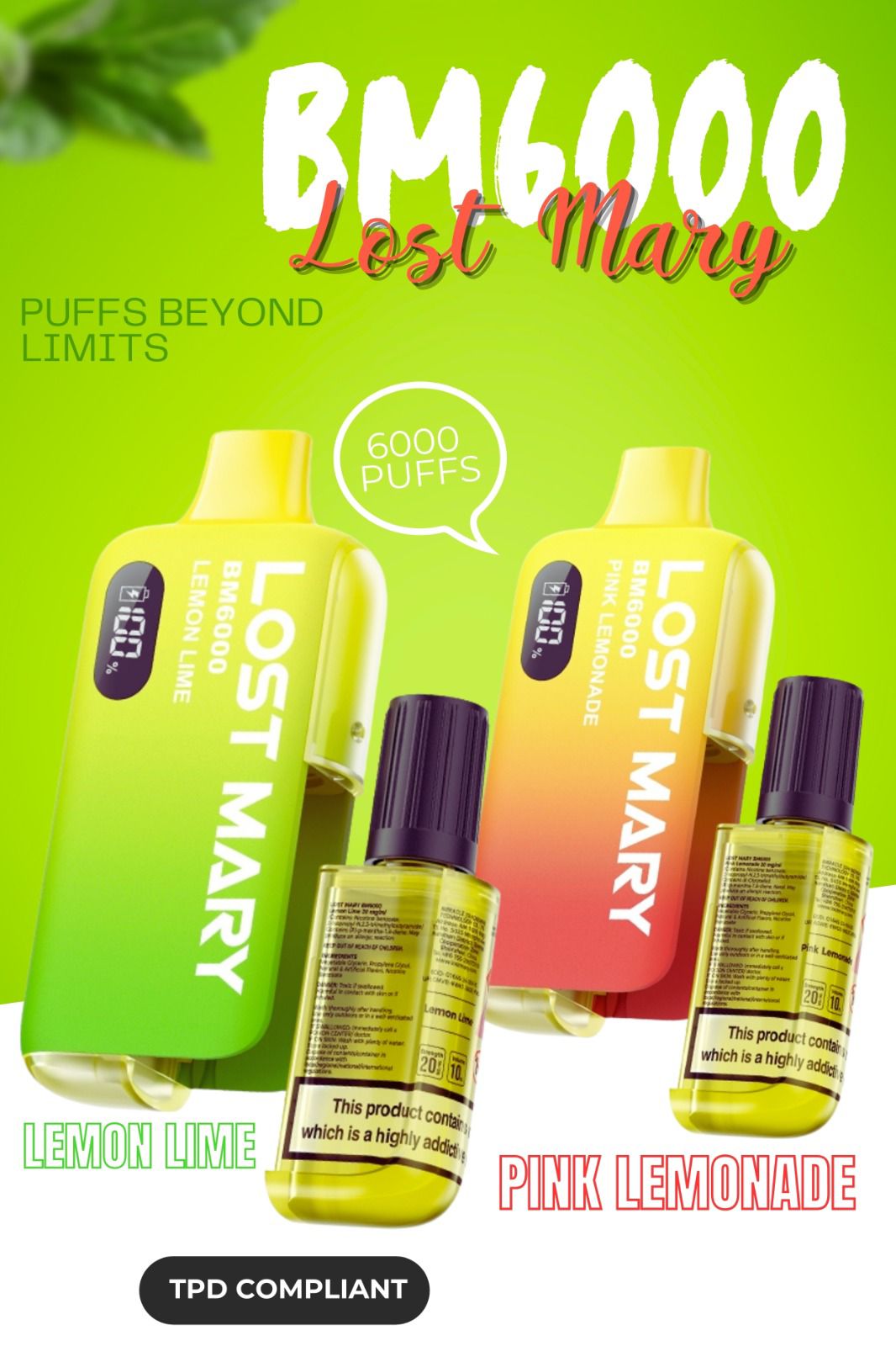 Lost Mary BM6000 Box of 5