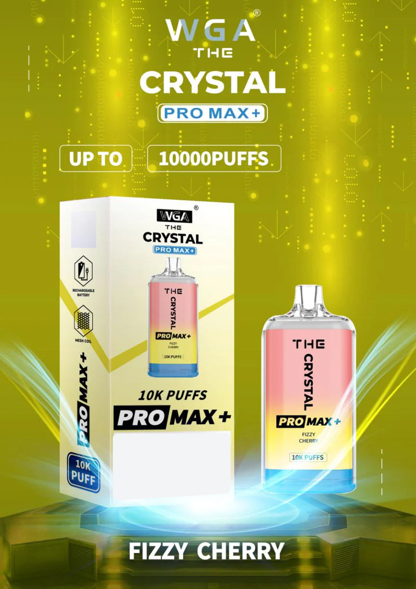 The Crystal Pro Max + 10000 Puffs Disposable Vape (Box Of 10)