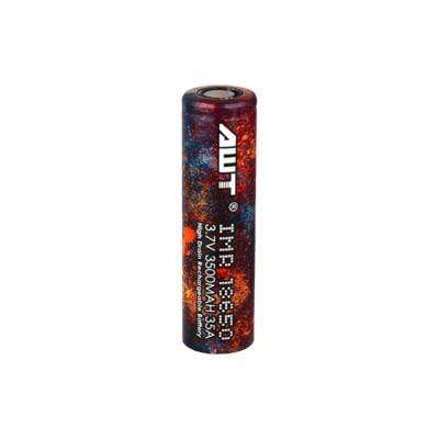 18650 AWT 3.7V 3500MAH 35A RAINBOW BATTERY (Pack of 2) - cobravapes