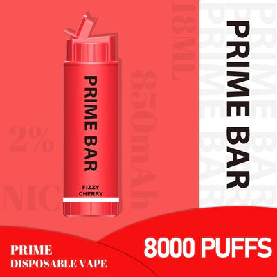 Prime Bar 8000 Disposable Vape Pack of 10