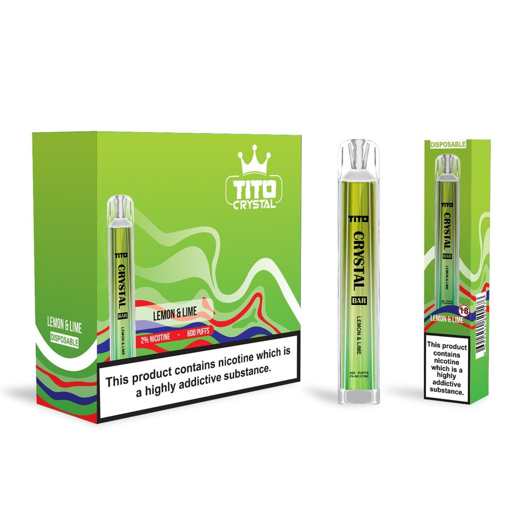 Tito Crystal Bar 600 Puffs Disposable Vape