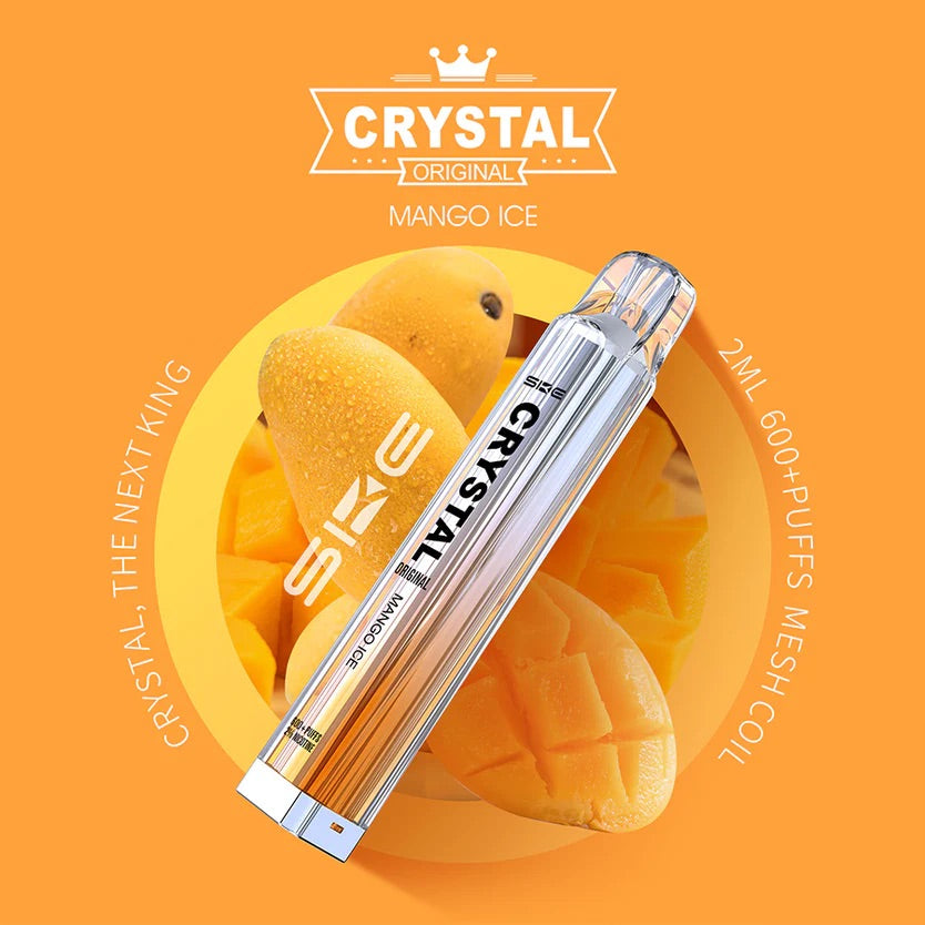 ske crystal vape 600 puffs