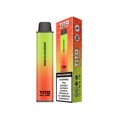 Tito Max 7000 Disposable Vape Pack of 10