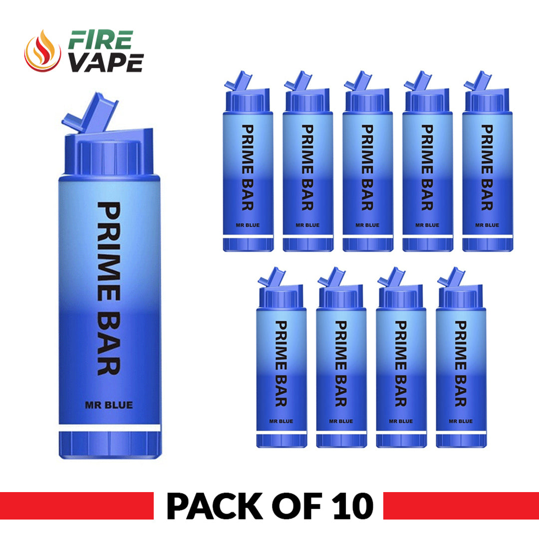 Prime Bar 8000 Disposable Vape Pack of 10