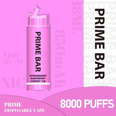 Prime Bar 8000 Disposable Vape Pack of 10