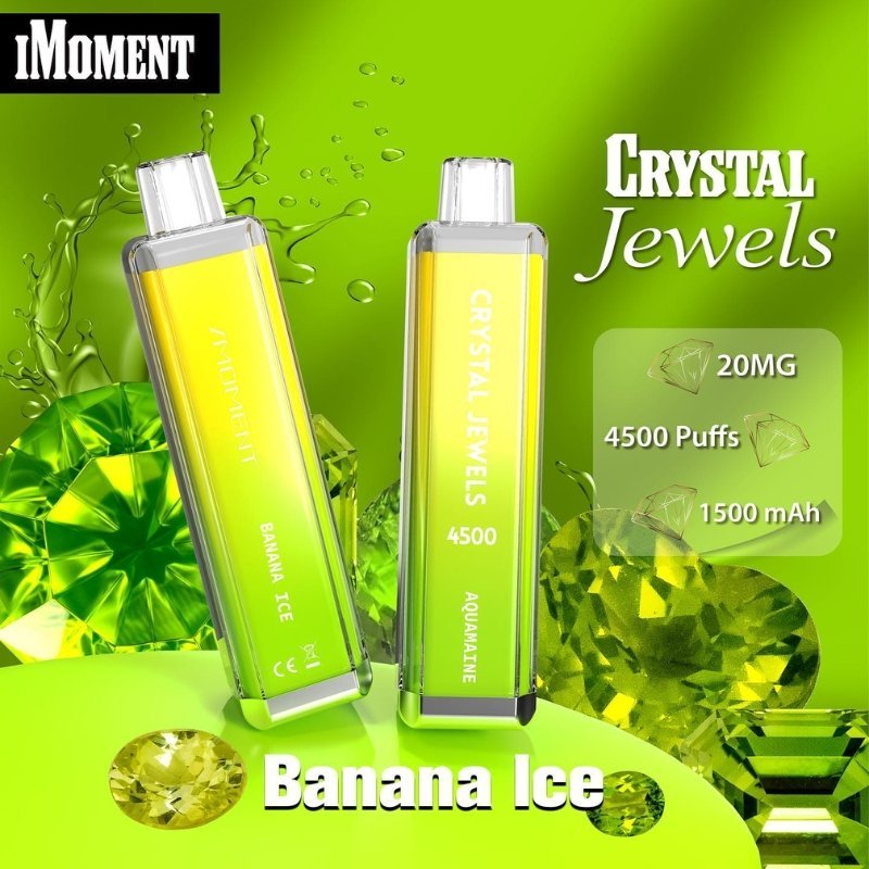 Crystal Jewels 4500 Disposable Vape Pod Puff Bar Device vapeclubuk.co.uk