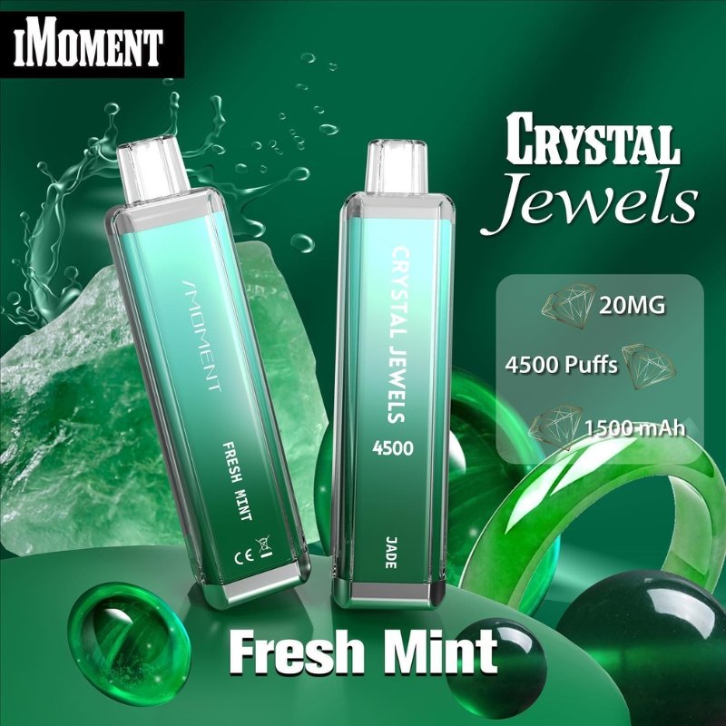 Crystal Jewels 4500 Disposable Vape Pod Puff Bar Device vapeclubuk.co.uk