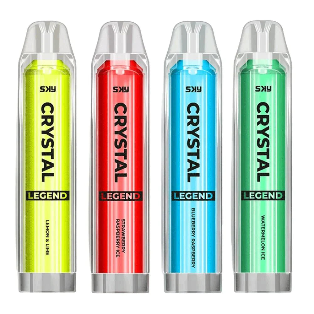 Crystal Legend 4000 Puffs Disposable Vape Pen E Cigarette Pack of 10 vapeclubuk.co.uk