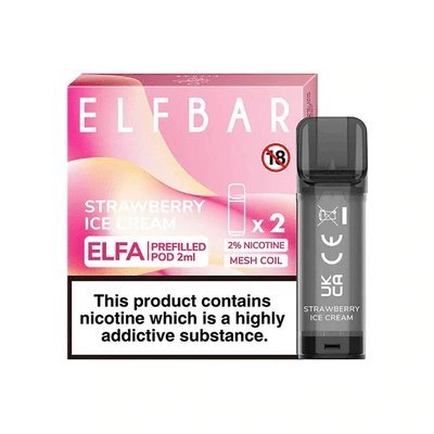 Elf Bar Elfa Replacement Pods - cobravapes