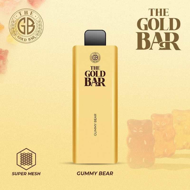 Gold Bar 4500 Disposable Vape Puff Bar Box of 10 #Simbavapes#