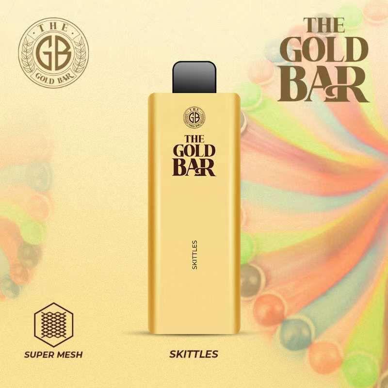 Gold Bar 4500 Disposable Vape Puff Bar Box of 10 #Simbavapes#