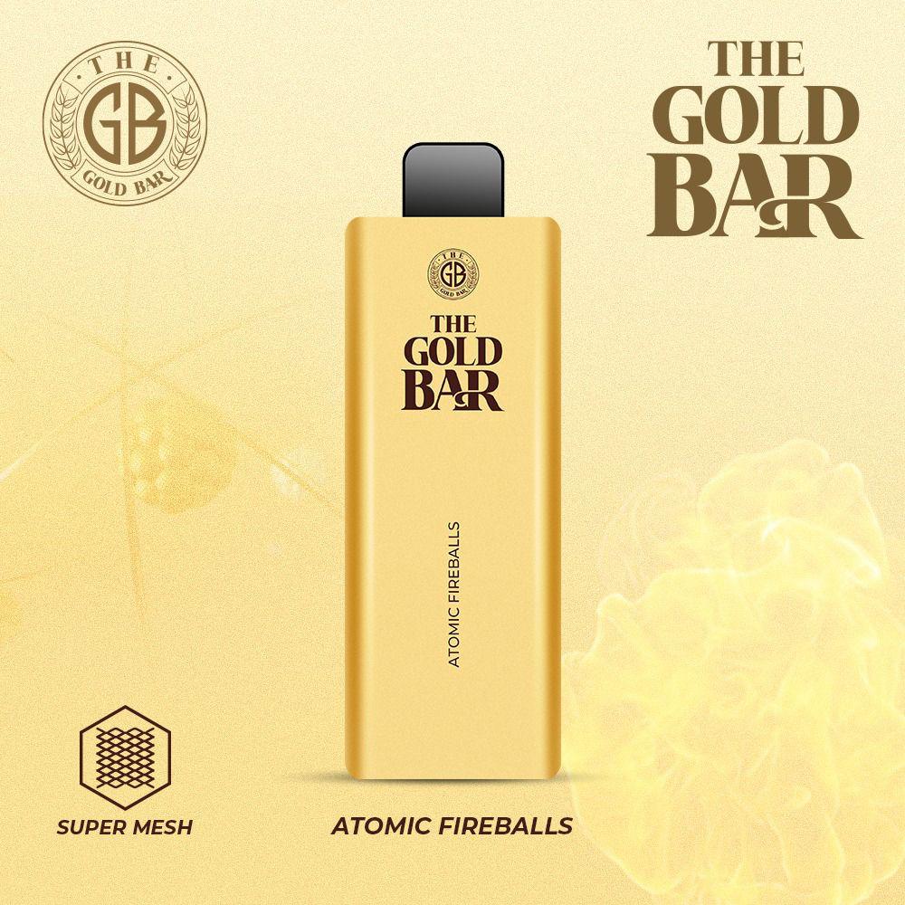 Gold Bar 4500 Disposable Vape Puff Bar Box of 10 #Simbavapes#