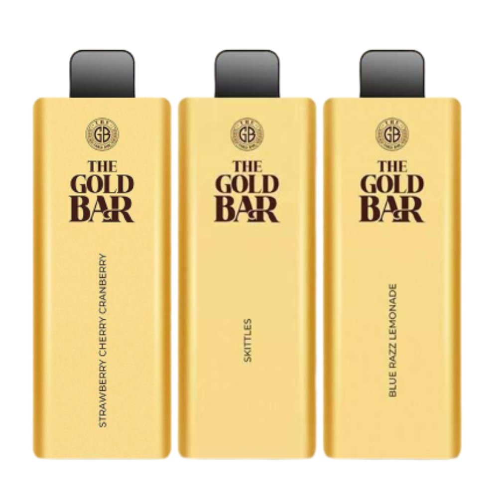 Gold Bar 4500 Disposable Vape Puff Bar Box of 10 #Simbavapes#