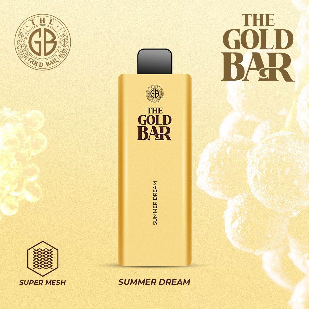 Gold Bar 4500 Disposable Vape Puff Bar Box of 10 #Simbavapes#