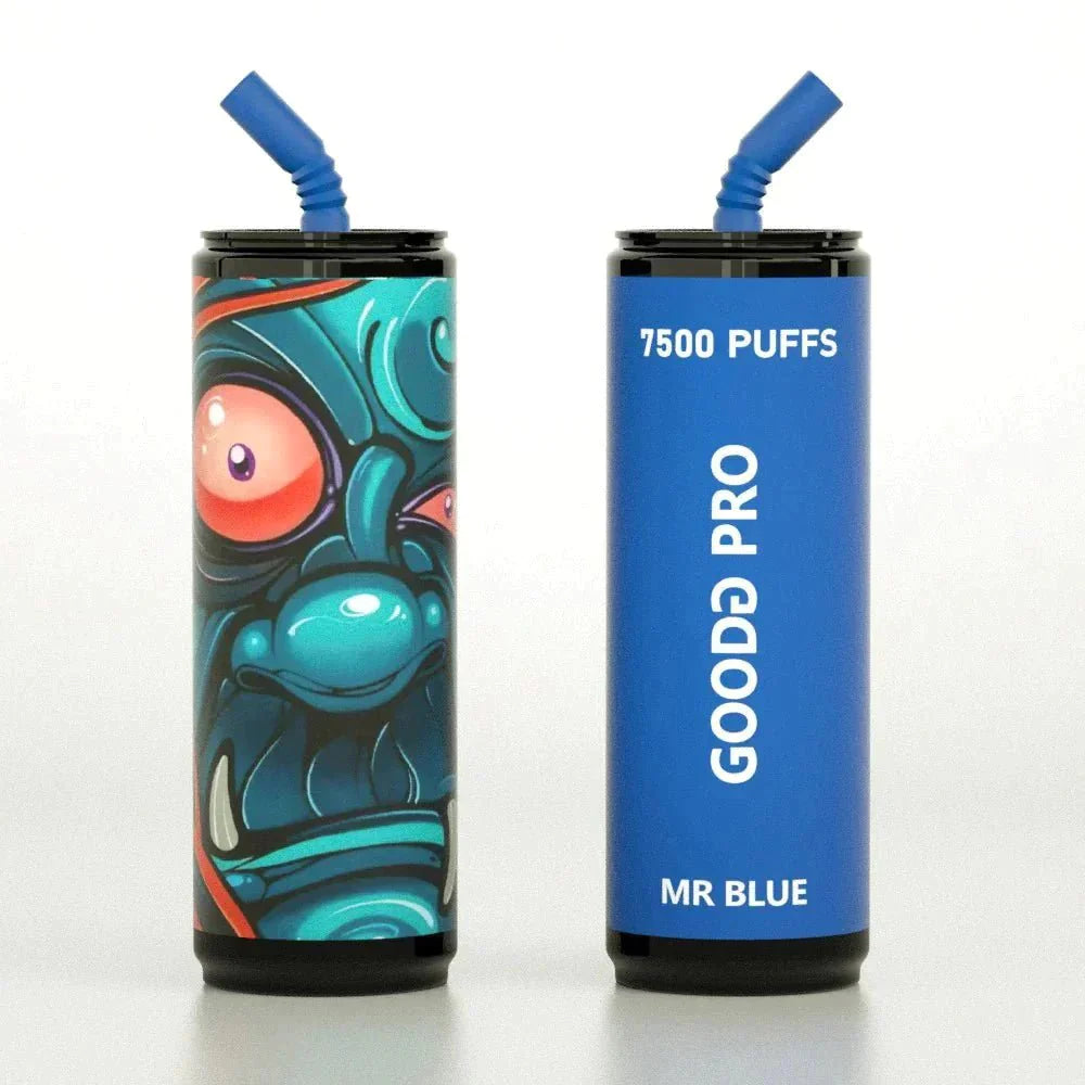 GoodG Pro 7500 Disposable Vape Puff Pod Box of 10 vapeclubuk.co.uk