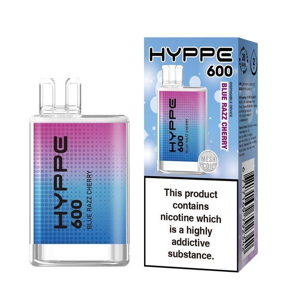 Hyppe 600 Crystal Disposable Vape Puff Pod - Box of 10 - cobravapes