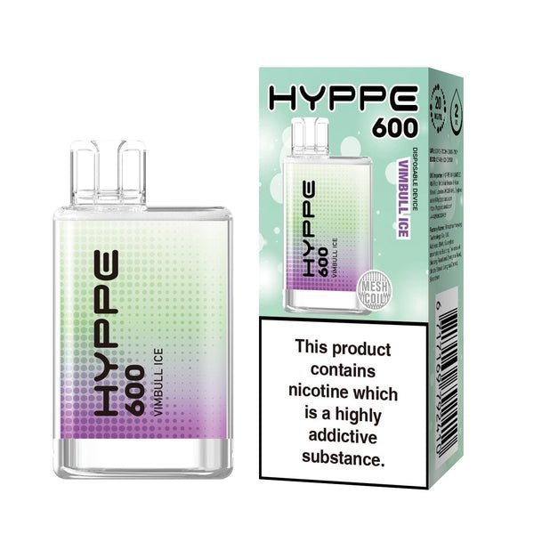 Hyppe 600 Crystal Disposable Vape Puff Pod - Box of 10 - cobravapes