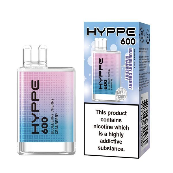 Hyppe 600 Crystal Disposable Vape Puff Pod - Box of 10 - cobravapes