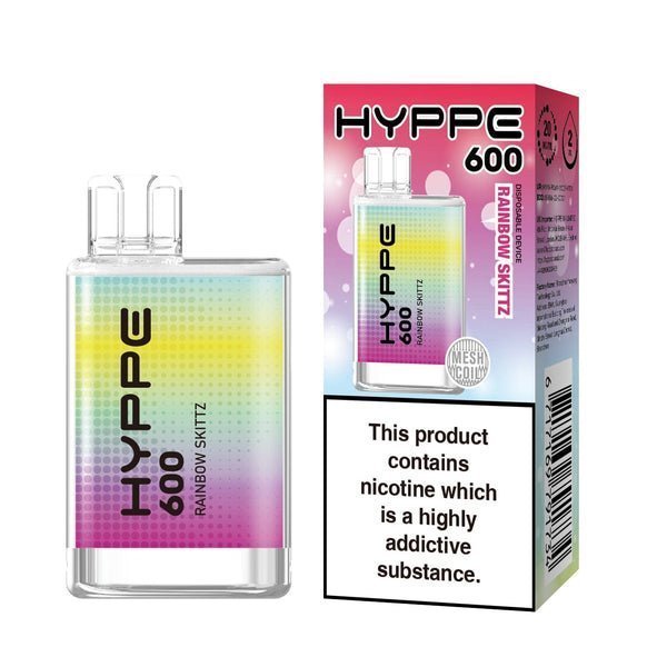 Hyppe 600 Crystal Disposable Vape Puff Pod - Box of 10 - cobravapes