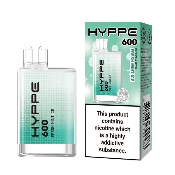 Hyppe 600 Crystal Disposable Vape Puff Pod - Box of 10 - cobravapes