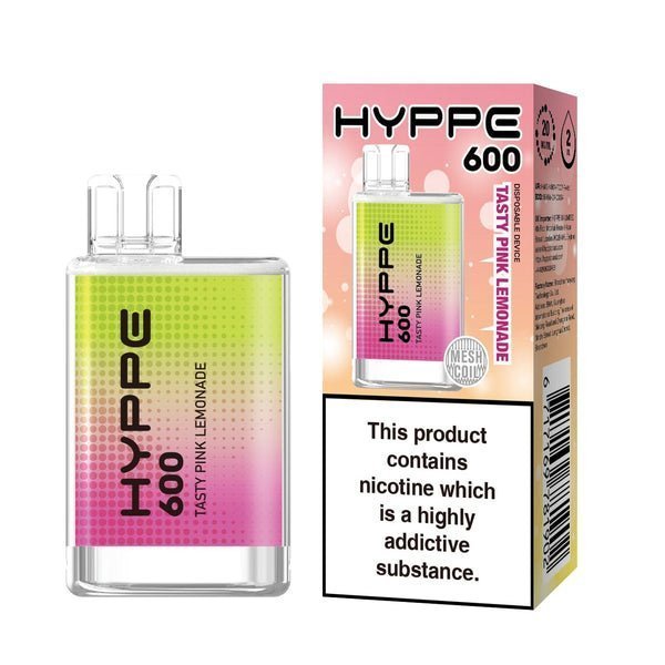 Hyppe 600 Crystal Disposable Vape Puff Pod - Box of 10 - cobravapes