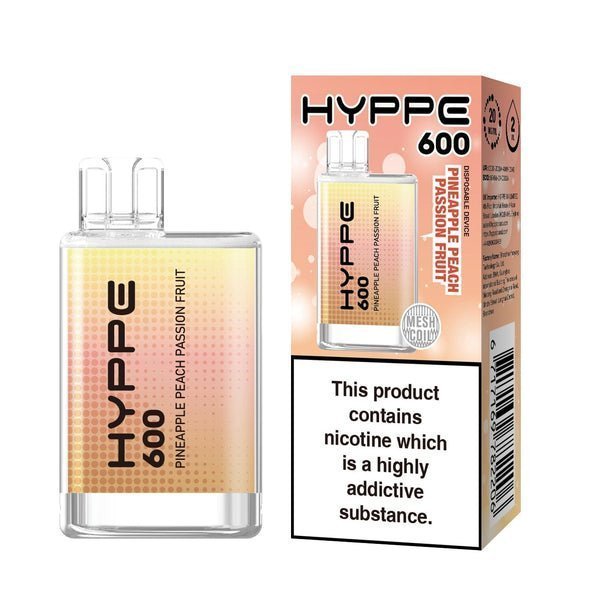 Hyppe 600 Crystal Disposable Vape Puff Pod - Box of 10 - cobravapes