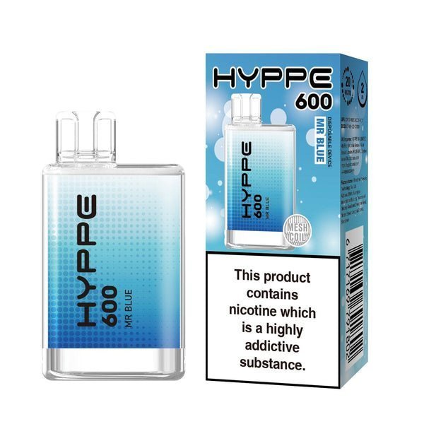 Hyppe 600 Crystal Disposable Vape Puff Pod - Box of 10 - cobravapes