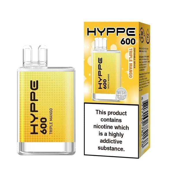 Hyppe 600 Crystal Disposable Vape Puff Pod - Box of 10 - cobravapes