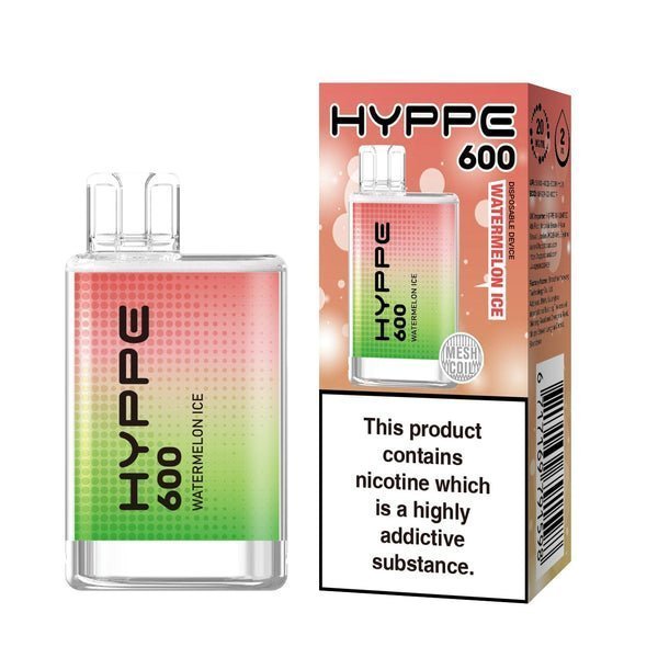 Hyppe 600 Crystal Disposable Vape Puff Pod - Box of 10 - cobravapes