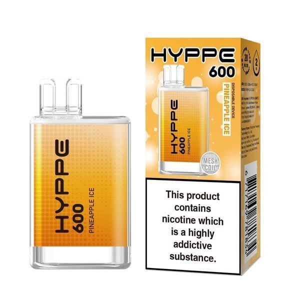 Hyppe 600 Crystal Disposable Vape Puff Pod - Box of 10 - cobravapes