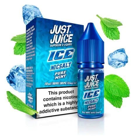 Just Juice Ice Range 10ml Nic Salt Box of 5 - cobravapes