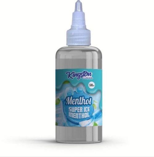 Kingston E-liquids Menthol 500ml Shortfill - cobravapes