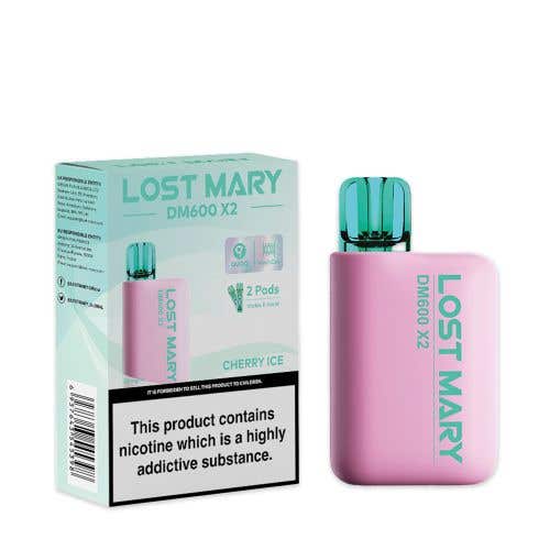 Lost Mary DM600 X2 Disposable Vape Box of 10 - #Simbavapeswholesale#