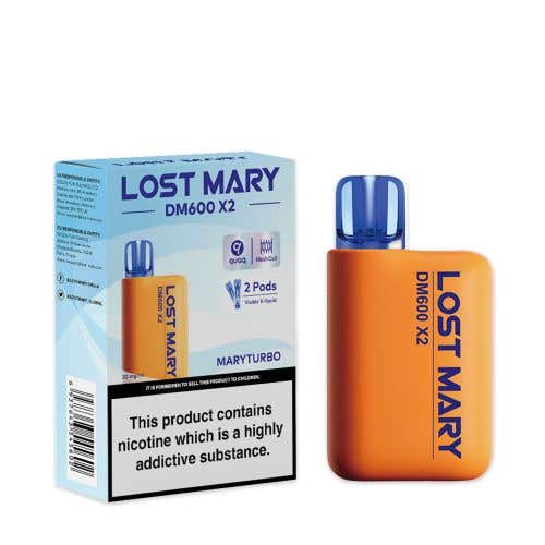 Lost Mary DM600 X2 Disposable Vape Box of 10 - #Simbavapeswholesale#