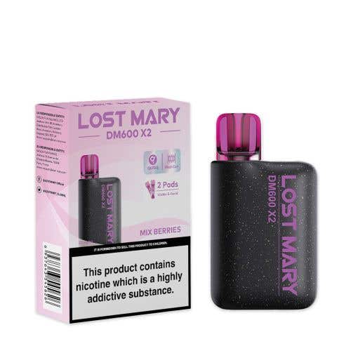 Lost Mary DM600 X2 Disposable Vape Box of 10 - #Simbavapeswholesale#