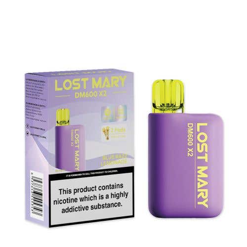 Lost Mary DM600 X2 Disposable Vape Box of 10 - #Simbavapeswholesale#